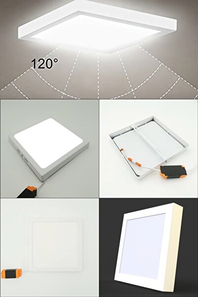 Gökyüzü Panel Koridor Avize-30x30-24w-led-armatür-koridor-aydınlatma-koridor-lamba-ışık-trendyol Avize Modelleri