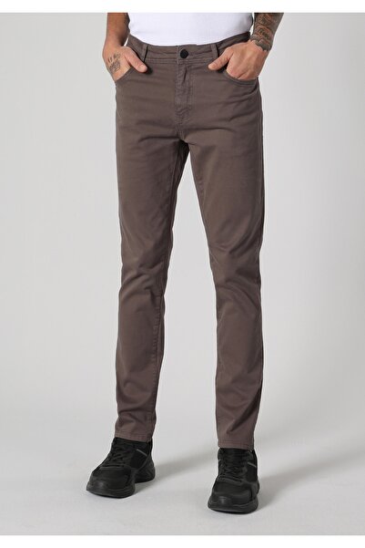 Colin's Straight Fit Düşük Bel Normal Kesim Düz Paça Antrasit Erkek Pantolon