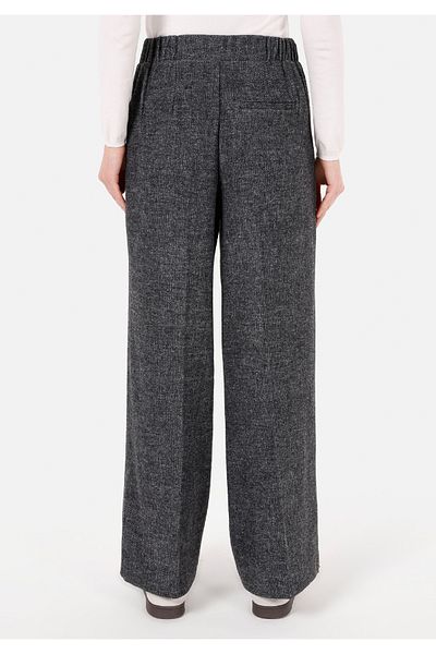Colin's Regular Fit High Waist Wide Leg Women's Gray Trousers