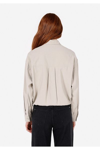 Colin's Regular Fit Shirt Neck Women's Green Long Sleeve Shirt