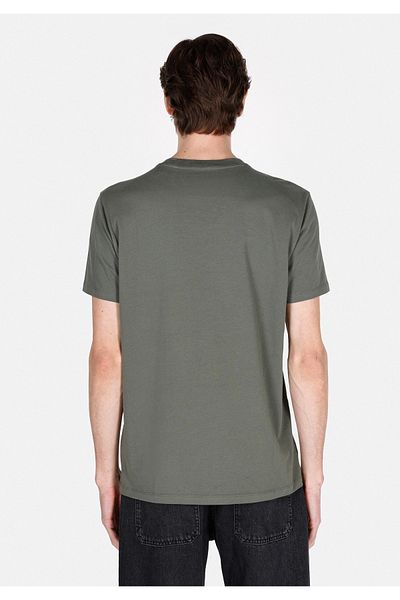 Colin's Regular Fit Round Neck Plain Men's Green Short Sleeve T-Shirt