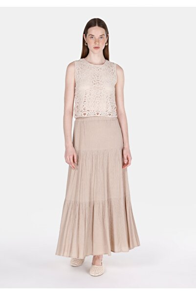 Colin's Fusta de damă, dreaptă, lungime maxi, bej