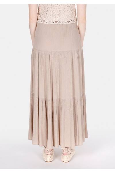 Colin's Fusta de damă, dreaptă, lungime maxi, bej