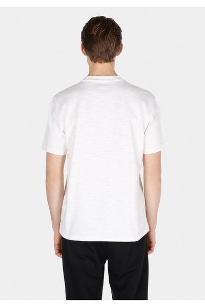 Colin's Comfort Fit Round Neck Plain Men's White Short Sleeve T-Shirt