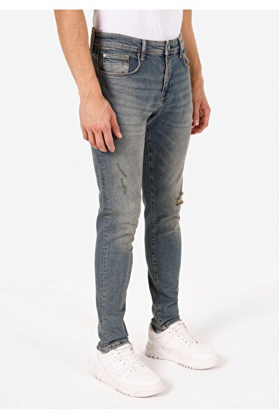 Colin's Slim Fit Erkek İndigo Jean Pantolon