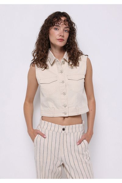 Colin's Regular Fit Women's Denim Vest