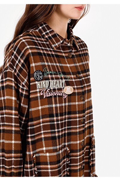 Colin's Bej Kadın Gömlek U.kol