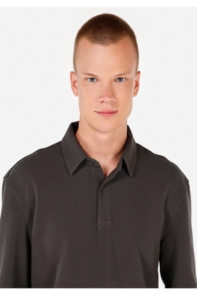 Colin's Antrasit Erkek Tshirt U.kol