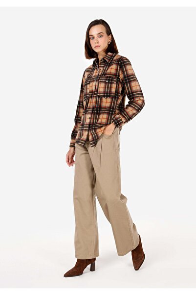 Colin's Cămașă cu mânecă lungă, multicoloră, cu gât de cămașă, pentru femei