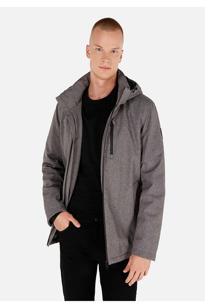 Colin's Regular Fit Men's Gray Coat