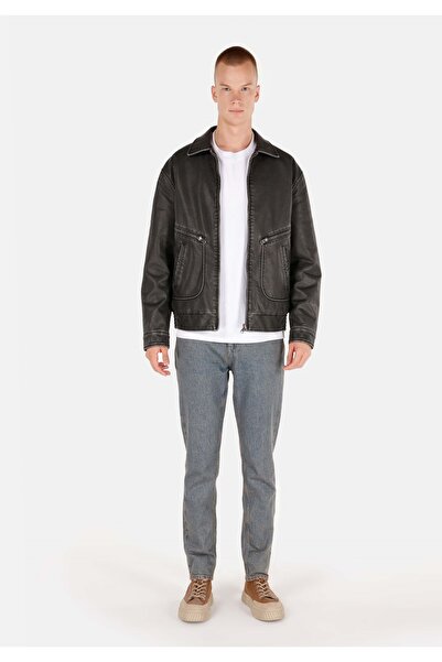 Colin's Regular Fit Erkek Siyah Mont Pu