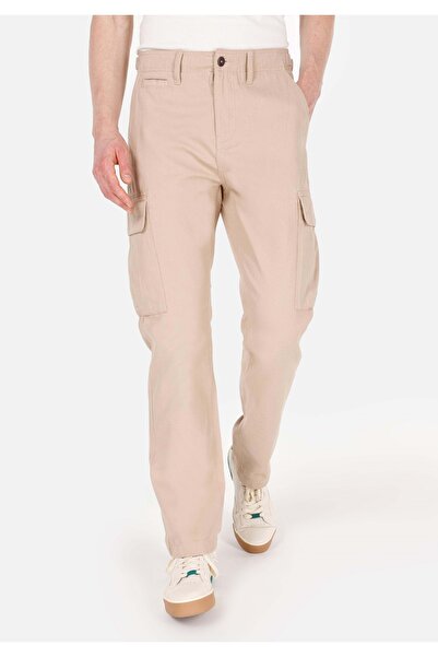 Colin's Comfort Fit Orta Bel Düz Paça Erkek Bej Pantolon