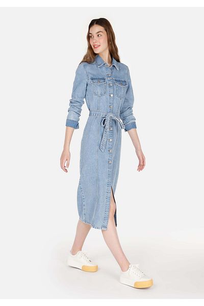Colin's Slim Fit Women's Long Sleeve Dress
