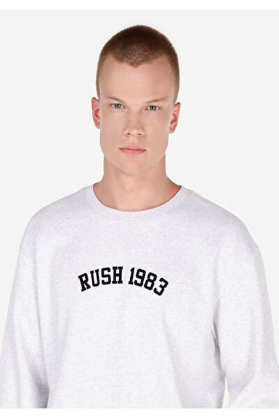 Colin's Comfort Fit Men's Printed Gray Sweatshirt