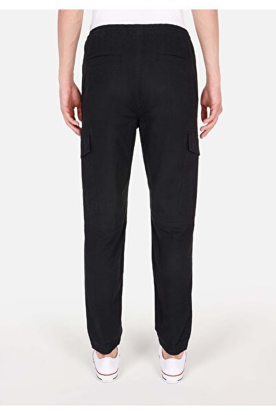Colin's Slim Jogger Orta Bel Lastikli Paça Erkek Antrasit Pantolon