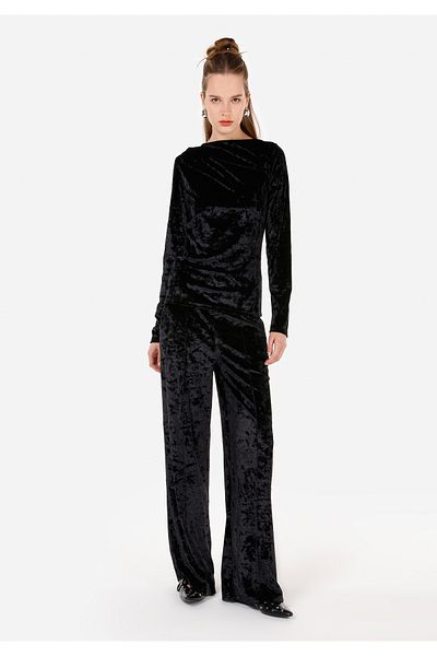 Colin's Regular Fit High Waist Women's Black Sweatpants
