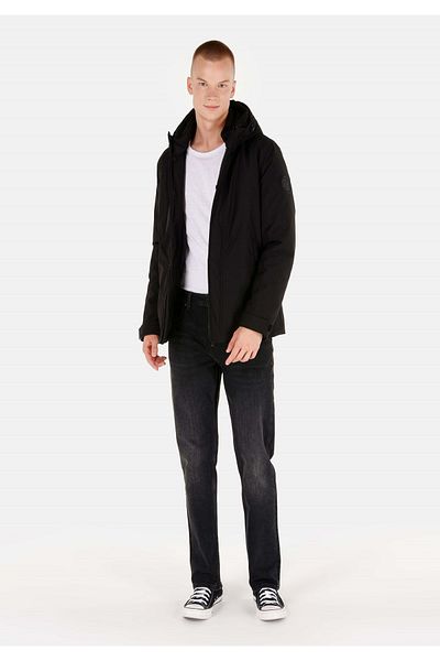 Colin's Regular Fit Men's Black Coat