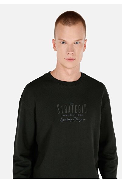 Colin's Comfort Fit Erkek Yeşil Sweatshirt