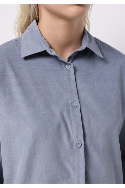 Colin's Mavi Kadın Gömlek U.kol