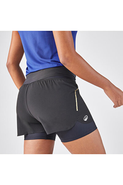 Decathlon Kuikma Kadın Tenis Şortu - Siyah - TSH Light Hip Ball