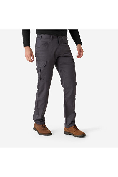 Decathlon Solognac Erkek Kargo Avcı Pantolonu - Gri - Avcılık ve Doğa Gözlemi...