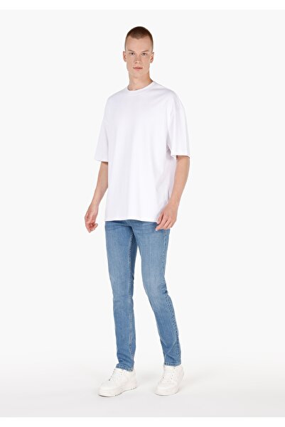 Colin's Straight Fit Düşük Bel Düz Paça Erkek İndigo Jean Pantolon