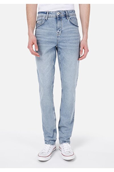 Colin's Straight Fit Erkek İndigo Denim Jean Pantolon