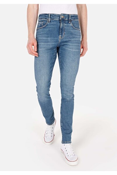 Colin's Slim Fit Low Waist Narrow Leg Men's Indigo Denim Jean Pants