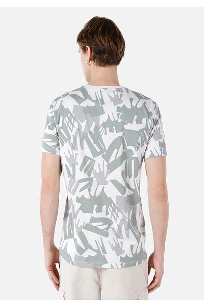 Colin's Men's Green T-shirt - Sleeves