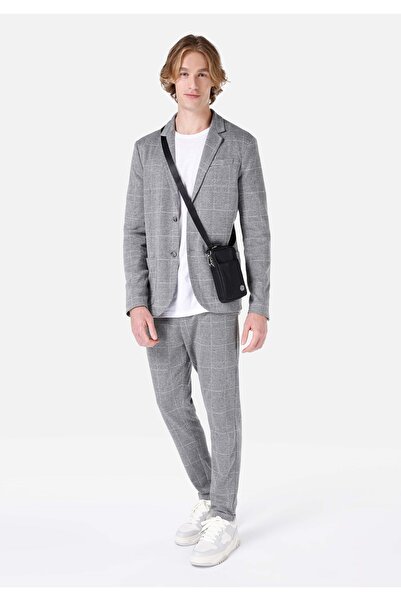 Colin's Slim Fit Erkek Gri Ceket