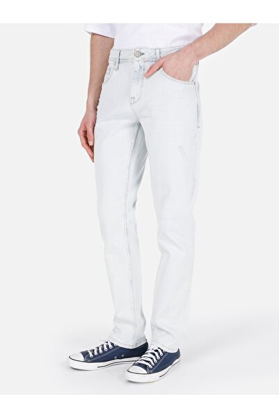 Colin's Denim Straight Fit Düşük Bel Düz Paça Erkek Açık İndigo Jean Pantolon