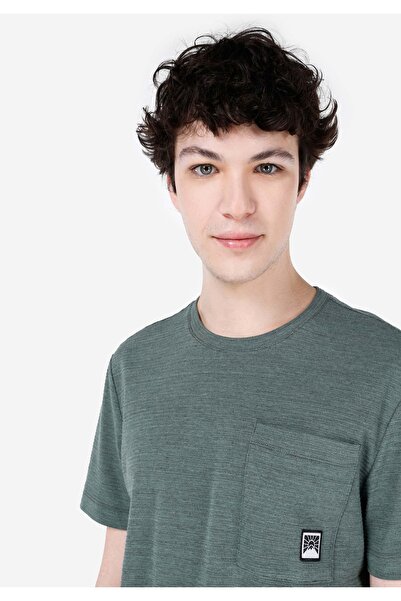 Colin's Men's Green T-shirt - Sleeves