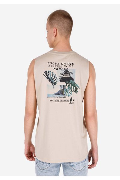 Colin's Regular Fit Men's Beige Undershirt