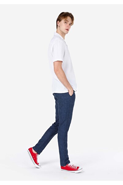 Colin's Regular Fit Orta Bel Düz Paça Erkek Lacivert Pantolon