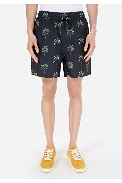 Colin's Regular Fit Erkek Siyah Deniz Şortu