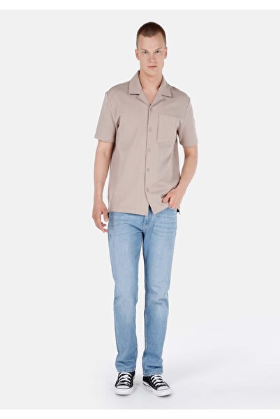 Colin's Mâneci polo pentru bărbați bej