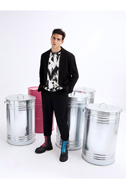 Colin's Slim Fit Erkek Siyah Ceket