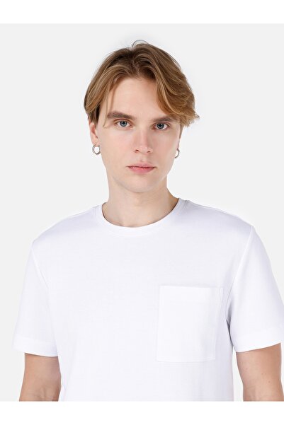Colin's Beyaz Erkek Tshirt K.kol