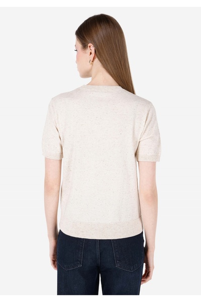 Colin's Ekru Kadın Kazak K.kol