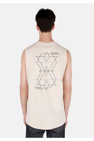 Colin's Regular Fit Men's Beige Undershirt