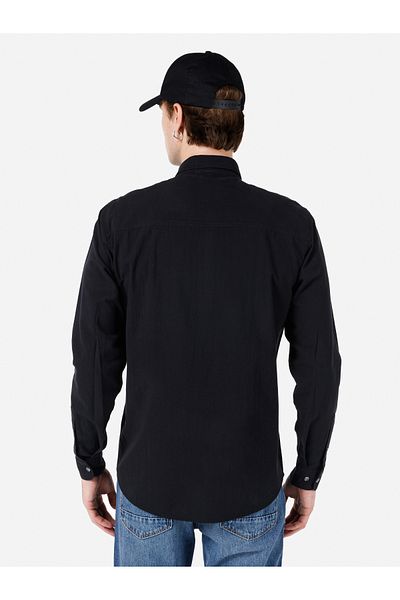 Colin's Black Men's Shirt U. Sleeve