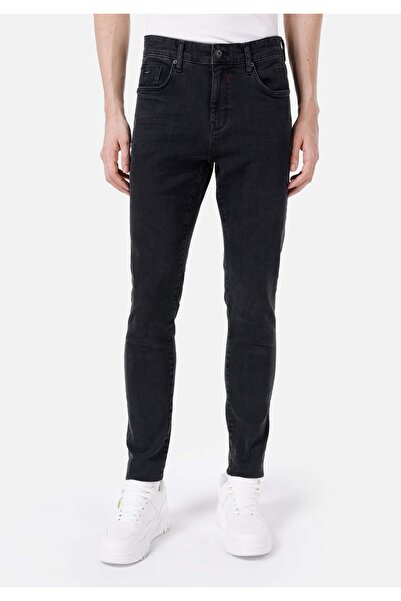 Colin's Slim Fit Düşük Bel Dar Paça Erkek Siyah Jean Pantolon