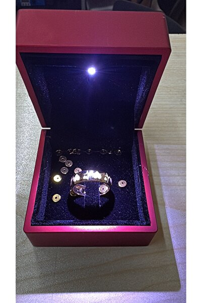 Ersöz Kuyumculuk Hediyelik Işıklı Alyans Kutusu