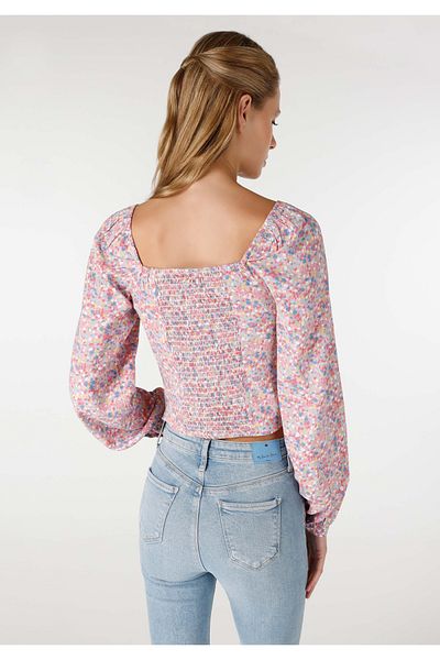 Colin's Slim Fit Women's Multicolor Shirt