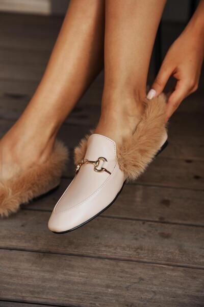 diclepolat Linda Bej Cilt Kürklü Kadın Babet