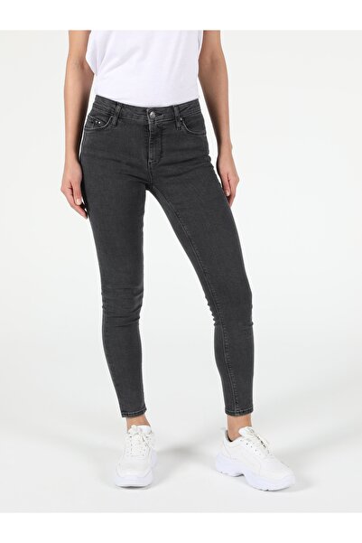 Colin's Super Slim Fit Orta Bel Dar Paça Kadın Denim Jean Pantolon