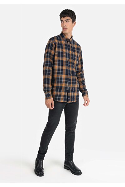 Colin's Lacivert Erkek Gömlek U.kol