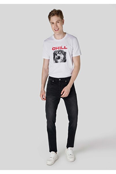 Colin's Loose Straight Fit Orta Bel Düz Paça Erkek Siyah Jean Pantolon