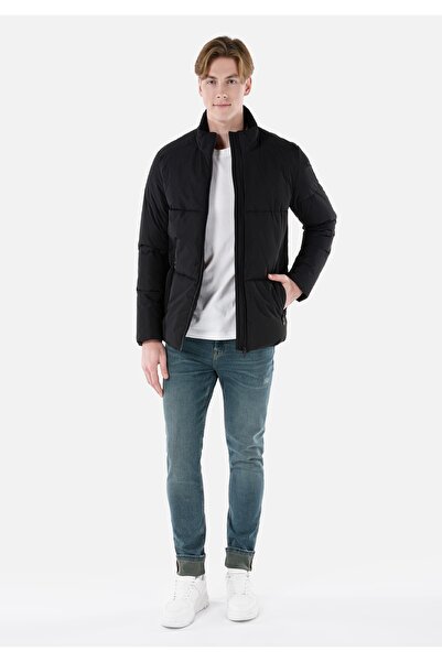 Colin's Slim Fit Erkek Siyah Mont