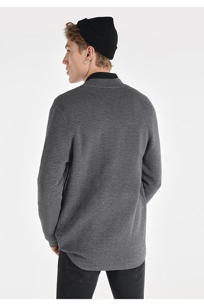 Colin's Regular Fit Men's Gray Cardigan